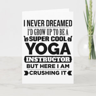 Carte Professeur de Yoga et Formateur de Méditation Cade