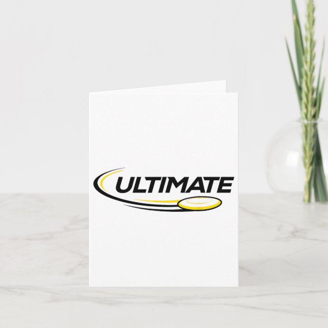Carte Professionnel Ultime Frisbee Disc Lecteur Golf (Devant)