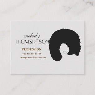 Carte professionnelle faite sur commande