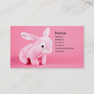 Carte profil Bunny Plush