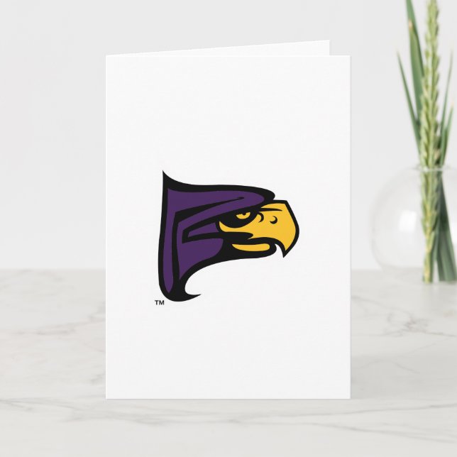 Carte Profil de la mascotte Hawk du Hunter College (Devant)