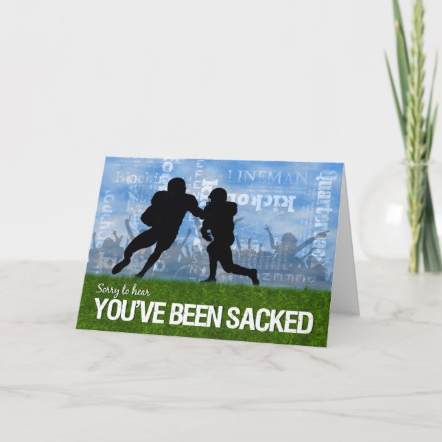 Carte Profitez du football Joueurs à thème sur le terrai (Devant)