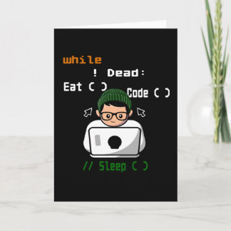 Carte Programmeur et développeur informatique