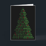 Carte Programmeurs Informatiques Binary Christmas Tree E<br><div class="desc">Fun Binary Christmas Tree Ordinateur Programmeurs Et Geek</div>