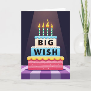 Carte Projecteur d'anniversaire