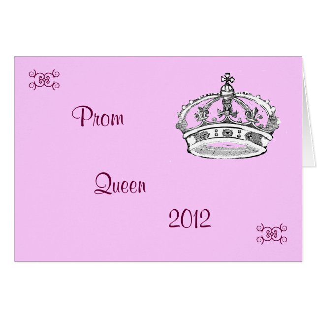 Carte Prom (Devant horizontal)