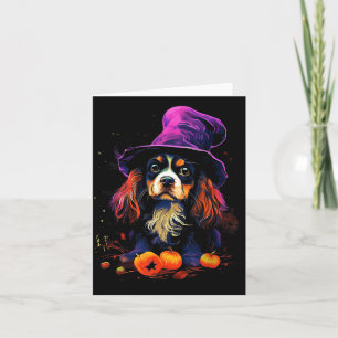 Carte Promenade de chien Cavalier King Charles Spaniel H