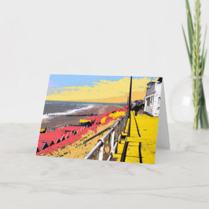 Carte Promenade de Southwold colorée