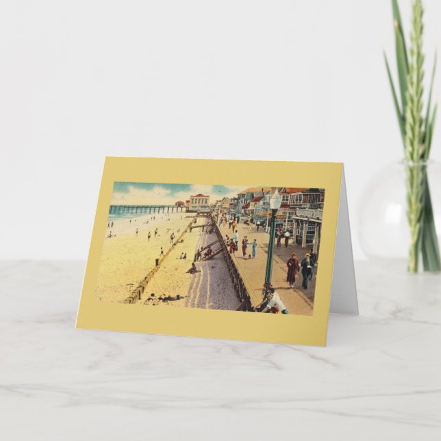 Carte Promenade et plage (Devant)