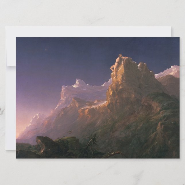 Carte Prometheus Bound (par Thomas Cole) (Devant)