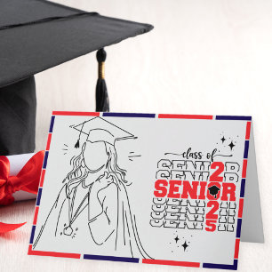 Carte Promotion 2025 Femmes Diplômées Modernes