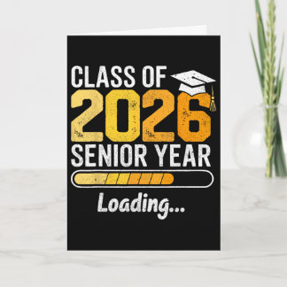 Carte Promotion 2026 Dernière Année Chargement Senior 20