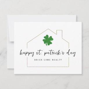 Carte Promotion immobilière pour la Saint-Patrick