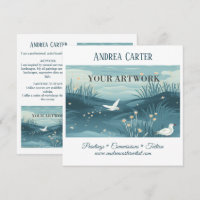Carte promotionnelle Artist Painter