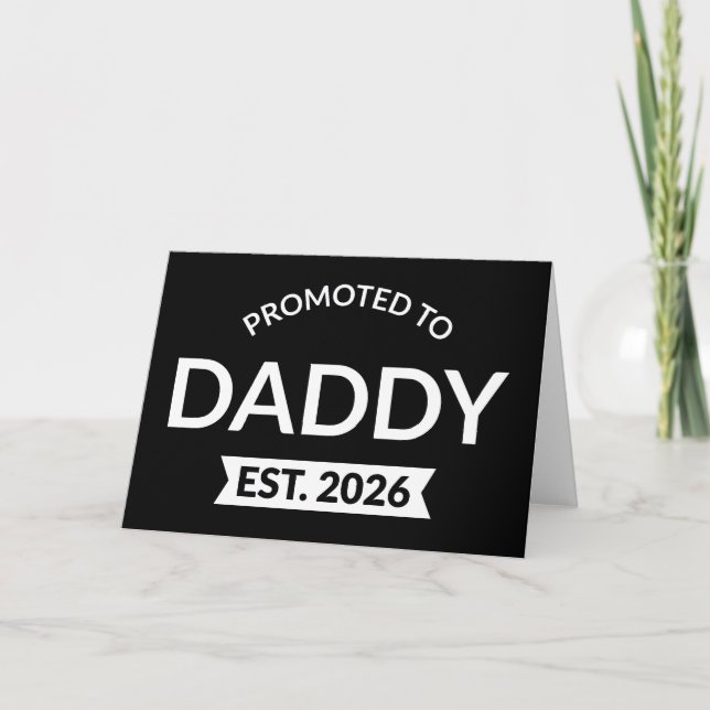 Carte Promu À Daddy Est. 2026 II (Devant)