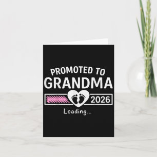 Carte Promu À Grand-Mère 2026 Grandma Est 2026 Bientôt À