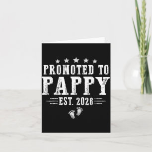 Carte Promu Papa Estimé 2026 Fête des Pères Pour la Prem