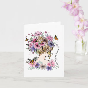 Carte Propager la gentillesse comme Citation fleur sauva