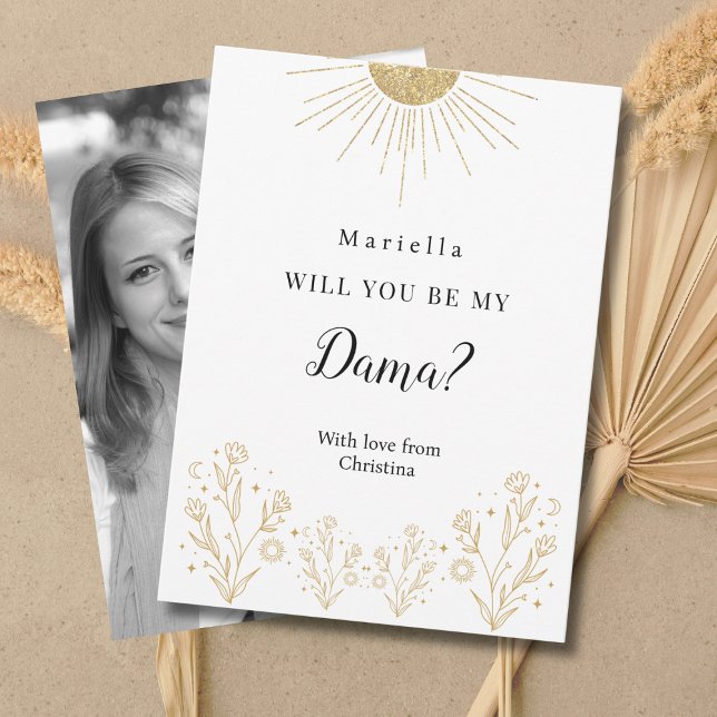 Carte Proposition de Dame Céleste pour Quinceañera avec  (Créateur téléchargé)