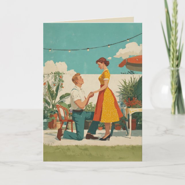 Carte Proposition de jardin vintage moment (Devant)