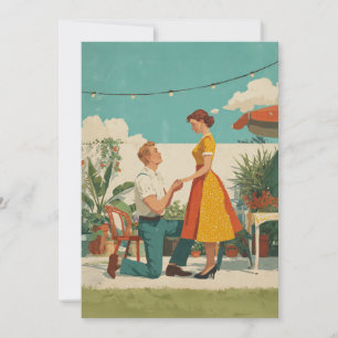 Carte Proposition de jardin vintage moment