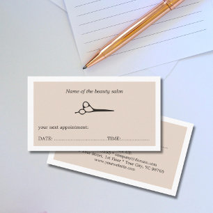 Carte propre élégante simple de rendez-vous de