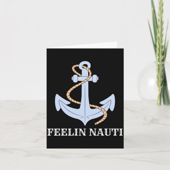 Carte Propriétaire d'un bateau de navigation masculine s (Devant)