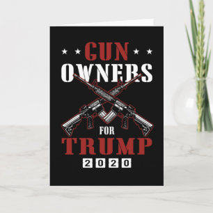 Carte Propriétaires d'armes pour Trump Républicain Conse