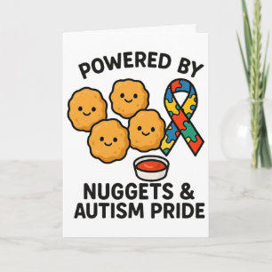Carte Propulsé par les nuggets de poulet et la fierté de