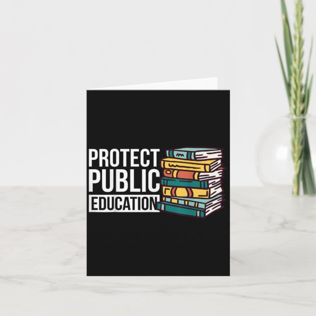 Carte Protect Public Education  (Devant)