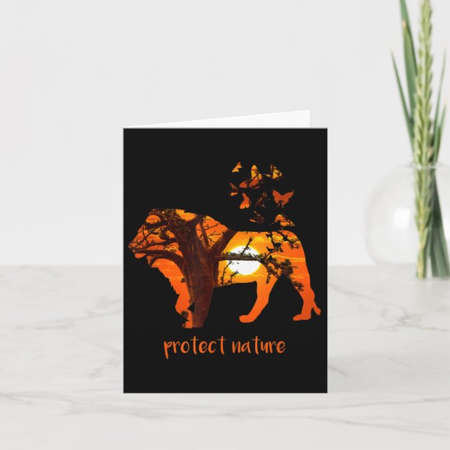 Carte Protection de la nature Protection De l'environnem (Devant)