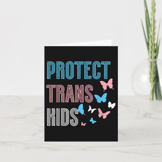 Carte Protéger Les Poupées - Solidarité Transgenre Femme (Devant)