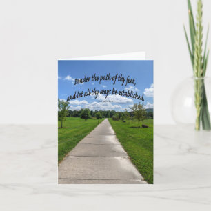 Carte Proverbes 4:26