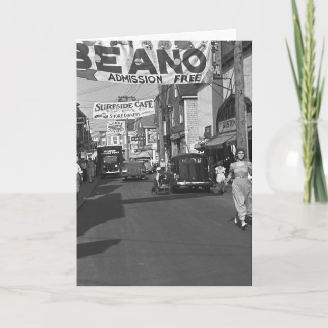 Carte Provincetown, messe. :1937 (Devant)