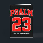 Carte Psaume 23 Le Seigneur est mon berger (au dos)<br><div class="desc">Psaume 23 Le Seigneur est mon berger (au dos)</div>
