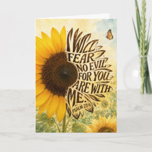 Carte Psaume 23 verset 4 dans Tournesol