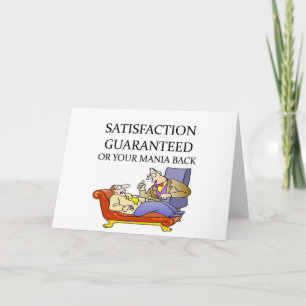 Carte PSYCHOLOGY joke