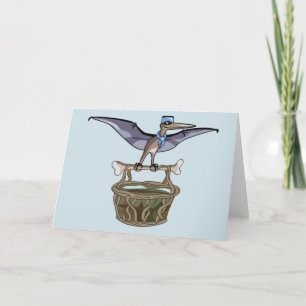 Carte Pteranodon Portant Un Panier
