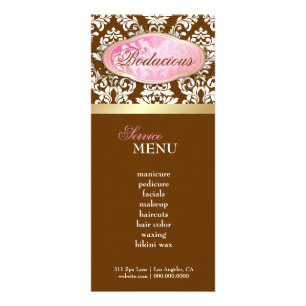 Carte Publicitaire 311 Bodacious Boutique Chocolat Brown LoyaltyCard