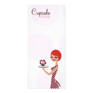Carte Publicitaire 311 Cherrie le tablier de Cutie de petit gâteau