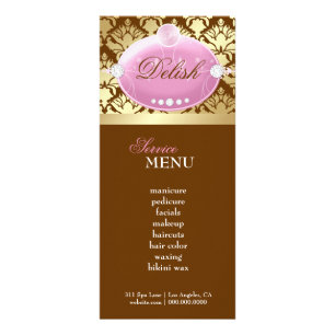 Carte Publicitaire 311 Chocolat au lait de shimmer à pâte rose