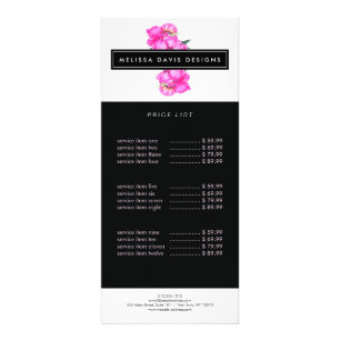 Carte Publicitaire Aquarelle - Bunch Peonies