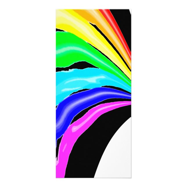 Carte Publicitaire Arc-en-ciel (Devant)