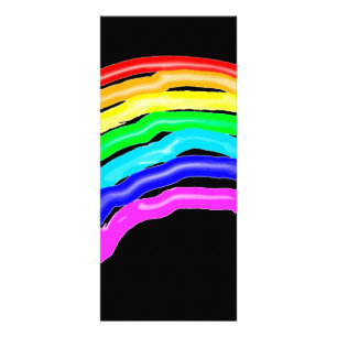 Carte Publicitaire Arc-en tiré