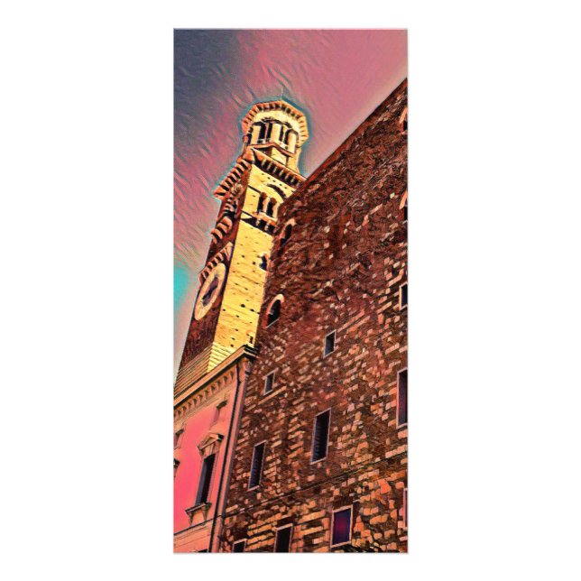 Carte Publicitaire Architecture en Italie (Devant)