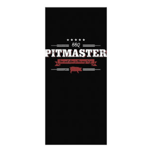 Carte Publicitaire BBQ BBQ Pitmaster Faible Et Lent Est Une Manière