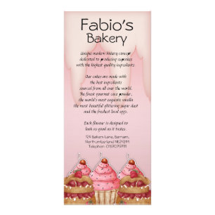 Carte Publicitaire Boulangerie Busniess, traiteur, café-restaurant de