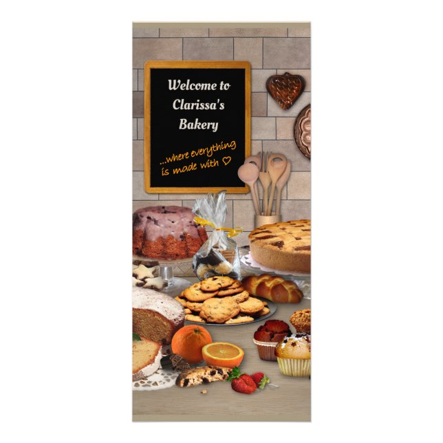 Carte Publicitaire Boulangerie (personnalisable) (Devant)