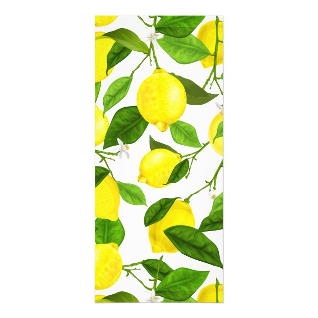 Carte Publicitaire Citron à l'aquarelle (Devant)