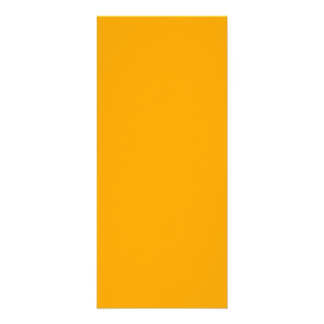 Carte Publicitaire couleur orange (Devant)